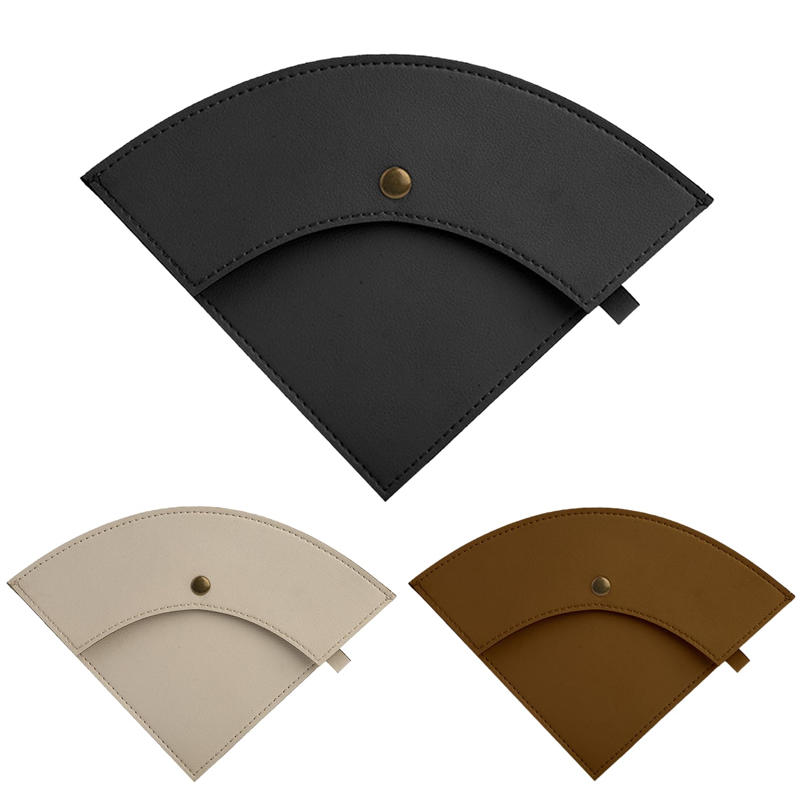 Фильтр для кофе Набор из 3 бумажных фильтров для кофе 3 пыли Легко для 1-4 кофе Фильтр для кофе Кофейные принадлежности Чехол, Хранение, Части, Цвета,